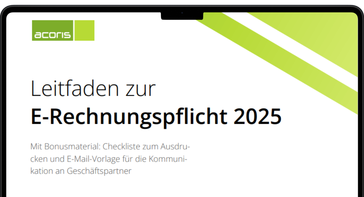 acoris mockup leitfaden e rechnungspflicht 2025